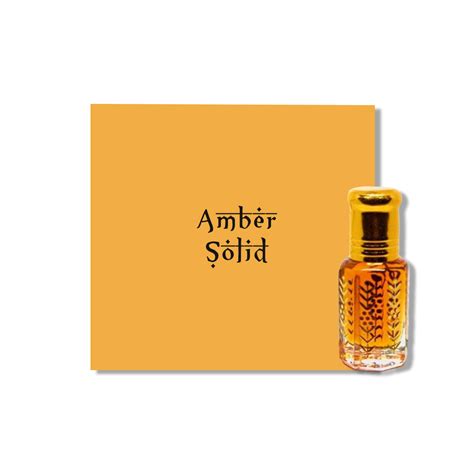 hall designs orange amber perfume solid